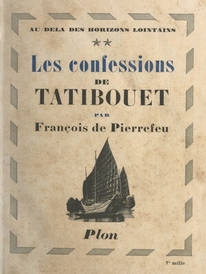cover image of Au delà des horizons lointains (2). Les confessions de Tatibouet